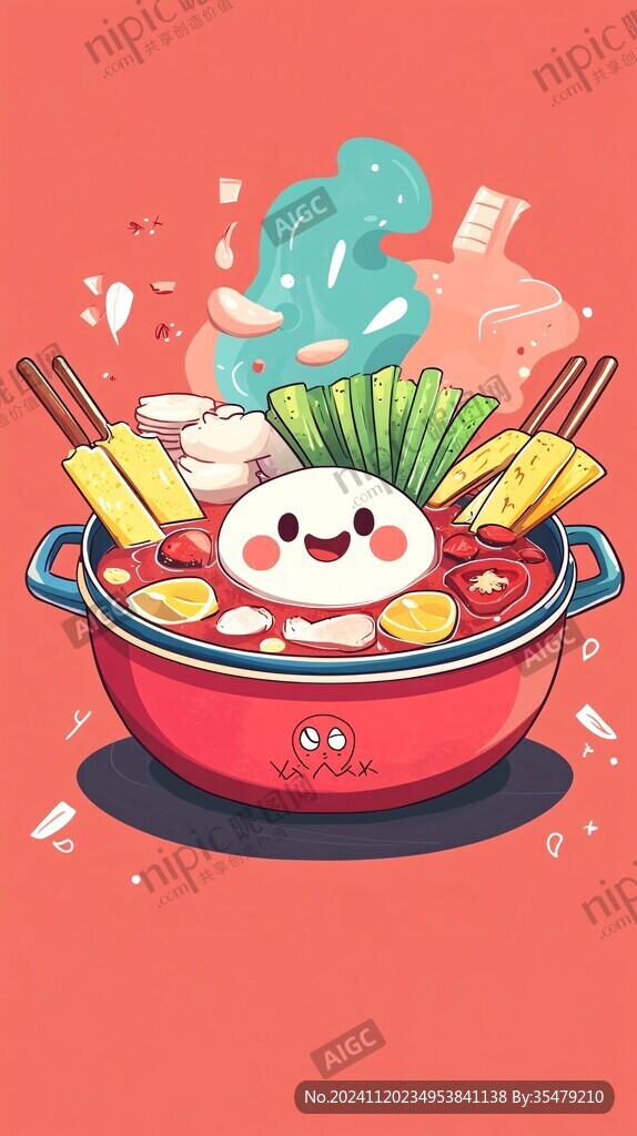 火锅q版