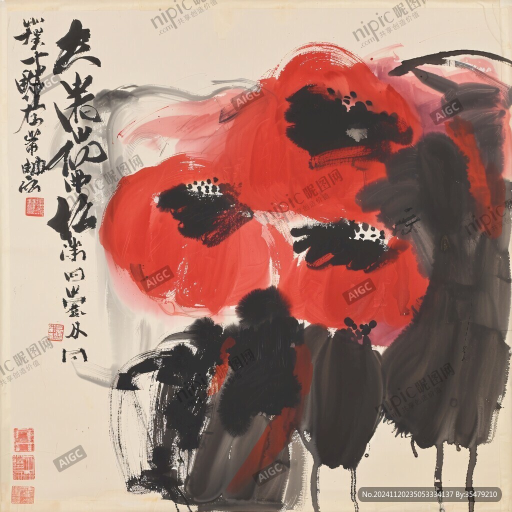 花卉拍纸本