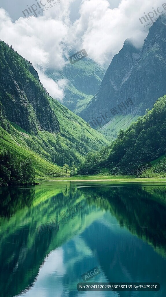 唯美自然山青水秀