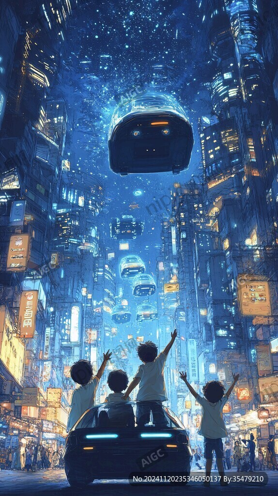 科幻插画风