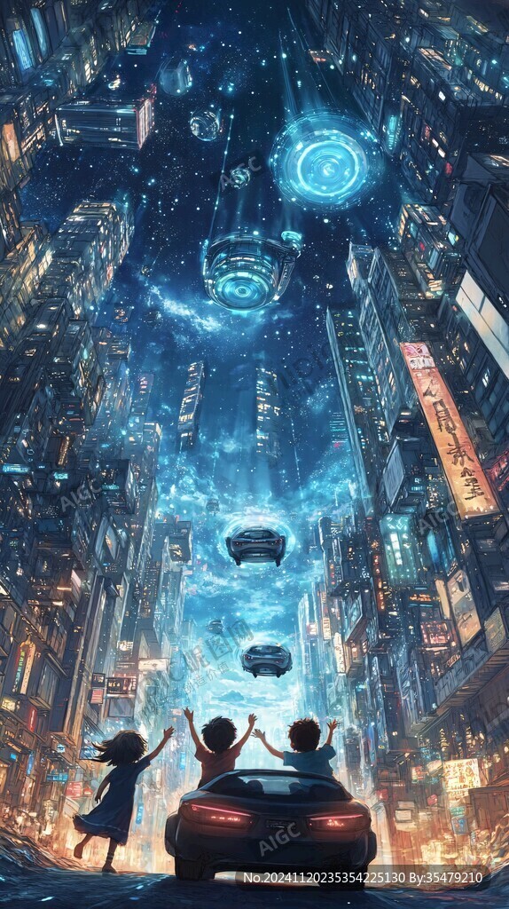 科幻插画风