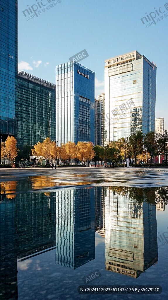 金融城建筑风光