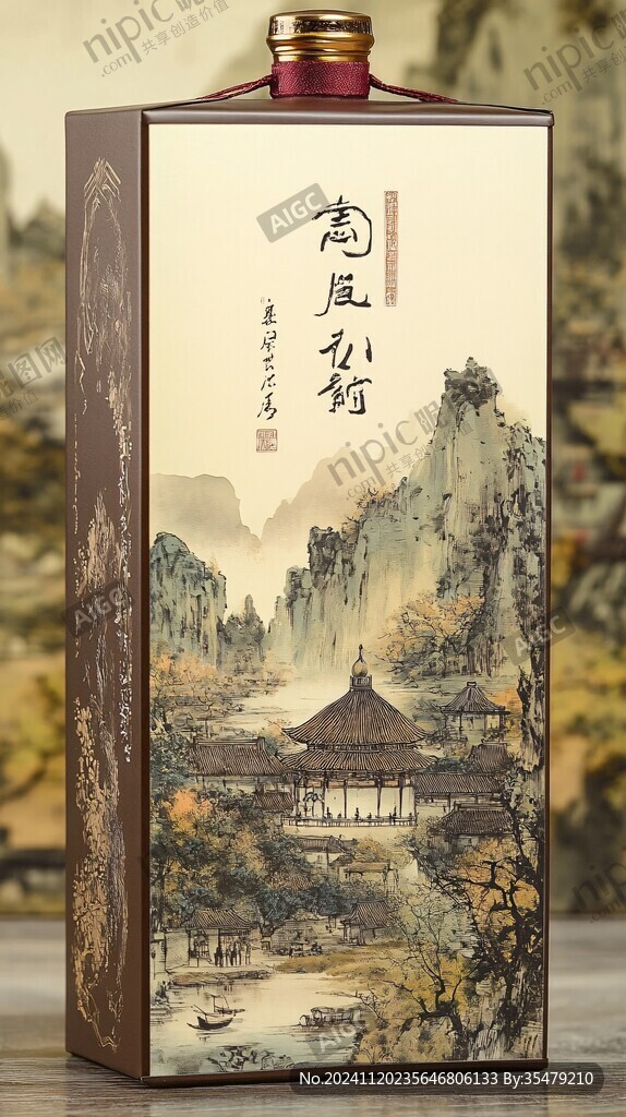 景阳冈酒包装