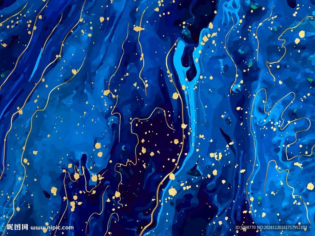 蓝色流沙背景