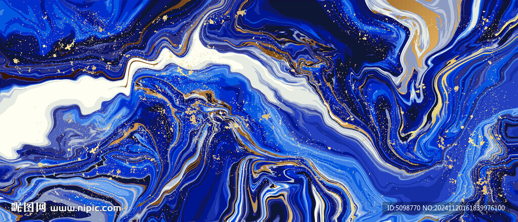 蓝色流沙