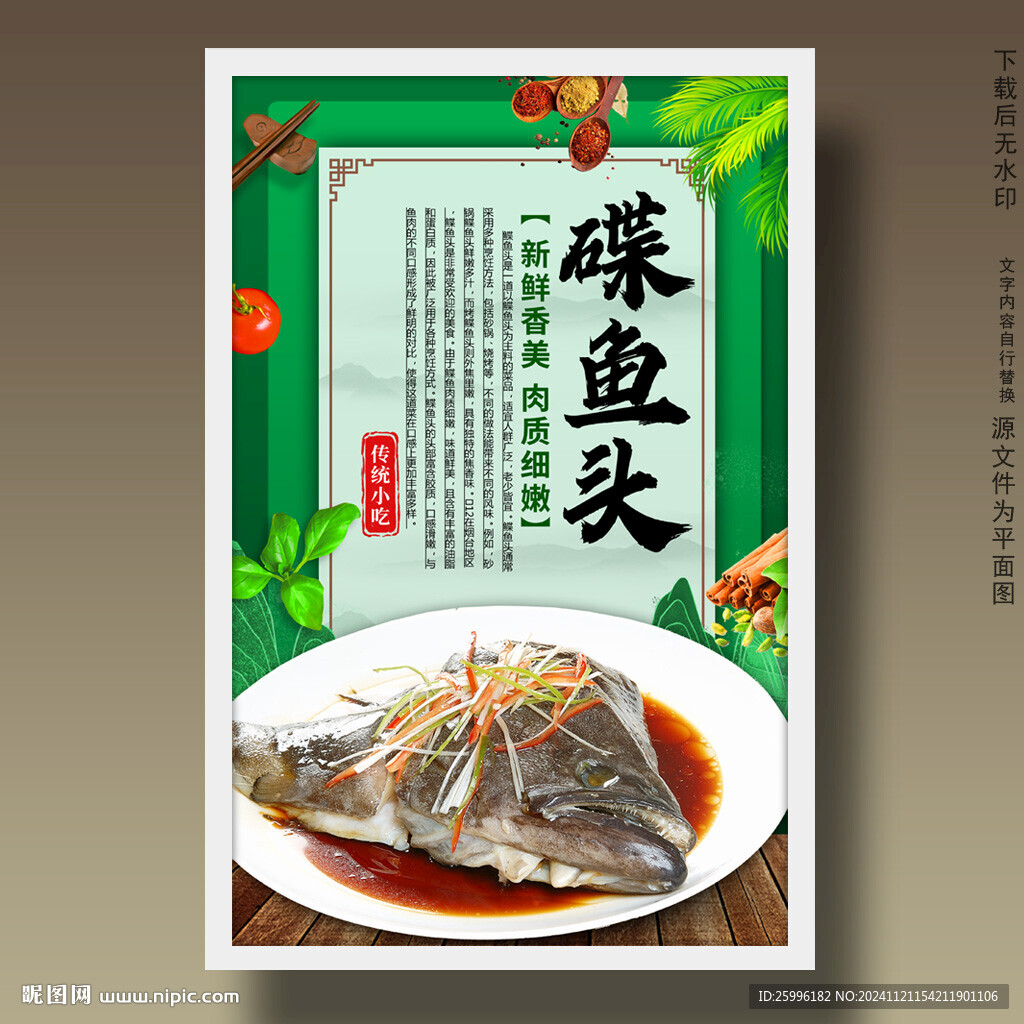 碟鱼头
