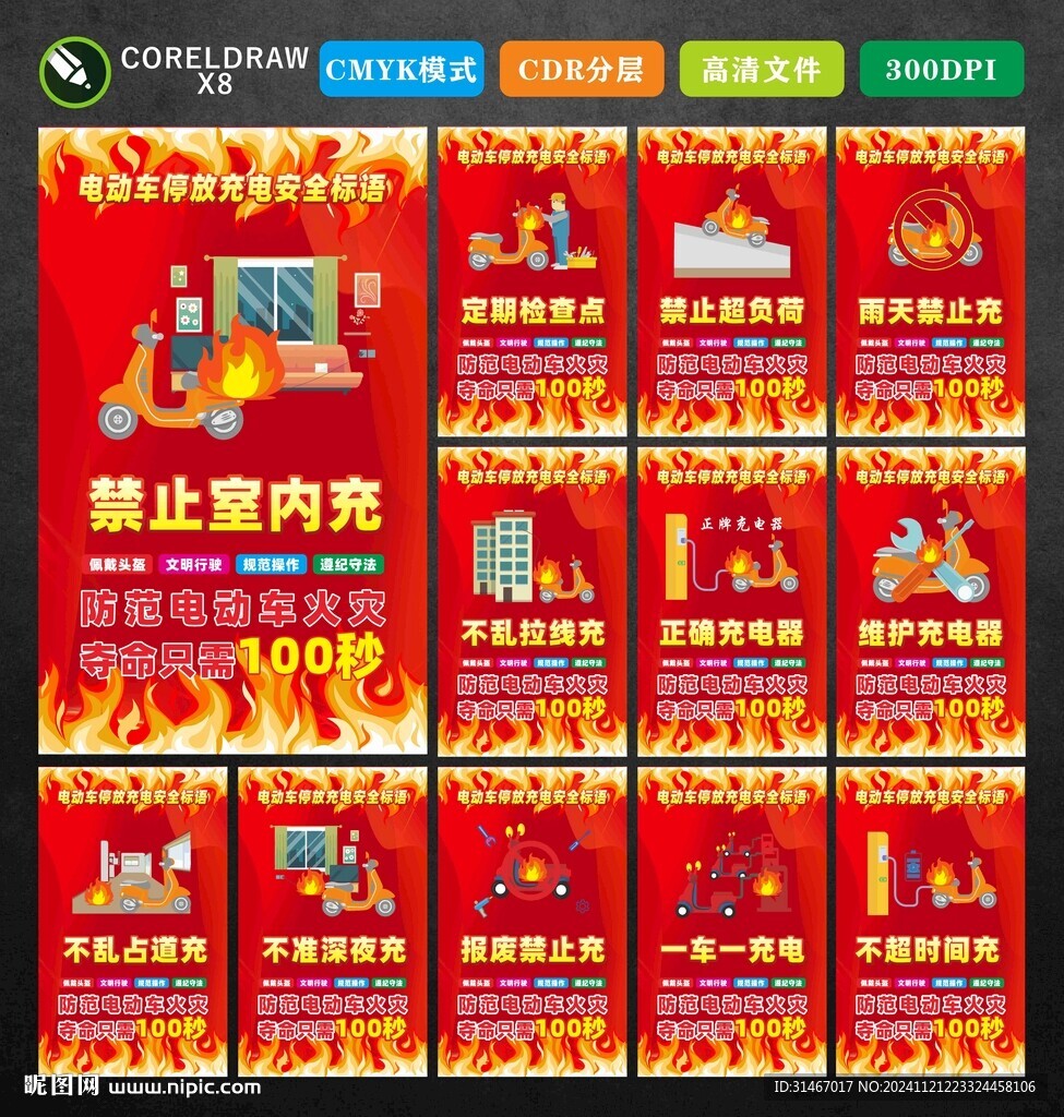 电动车安全标语
