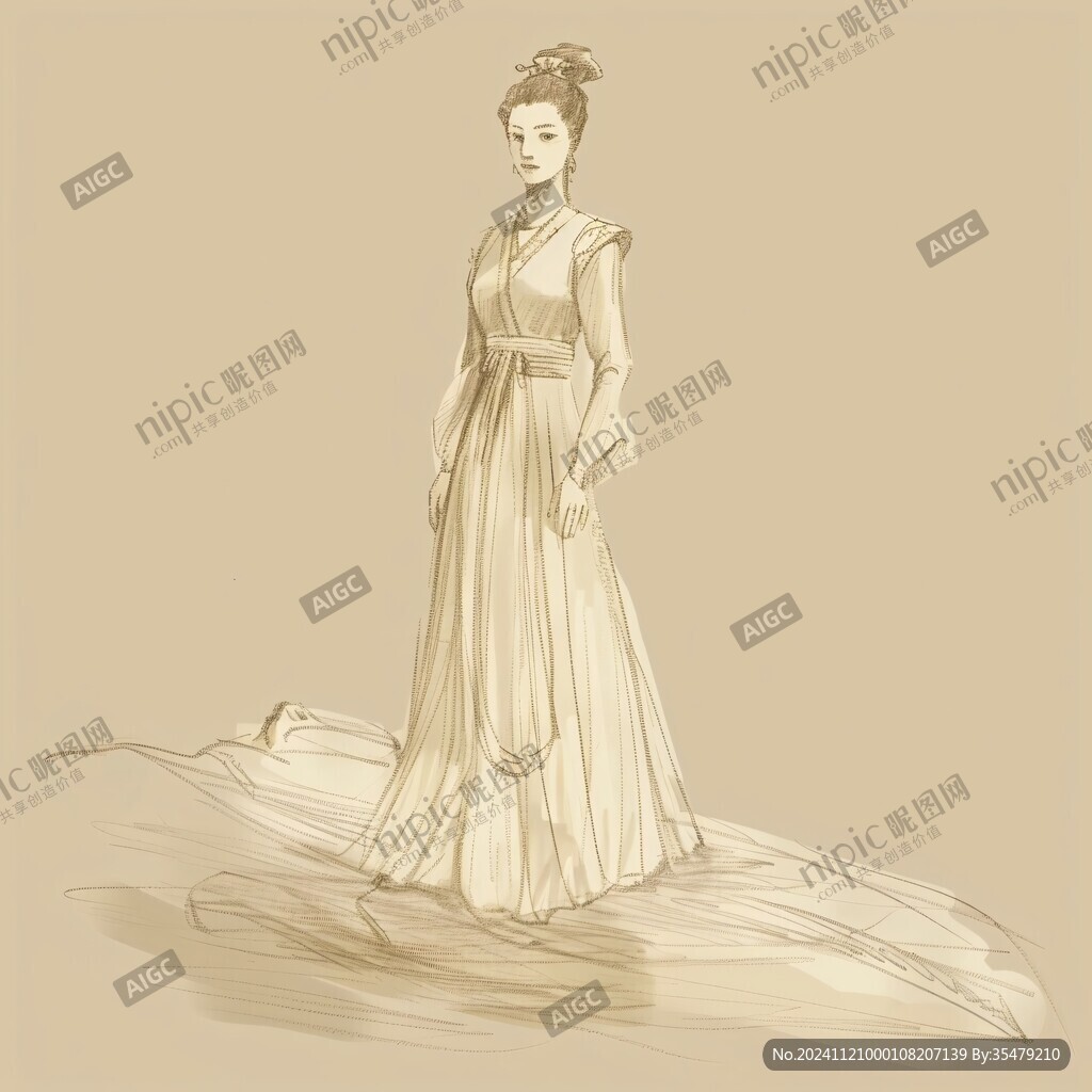 古典美女人物设计