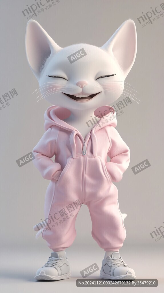 3d卡通猫咪