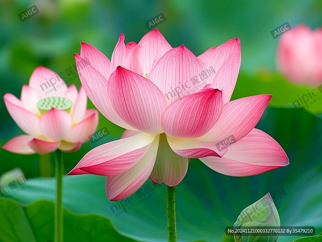 荷花高清电脑桌面壁纸