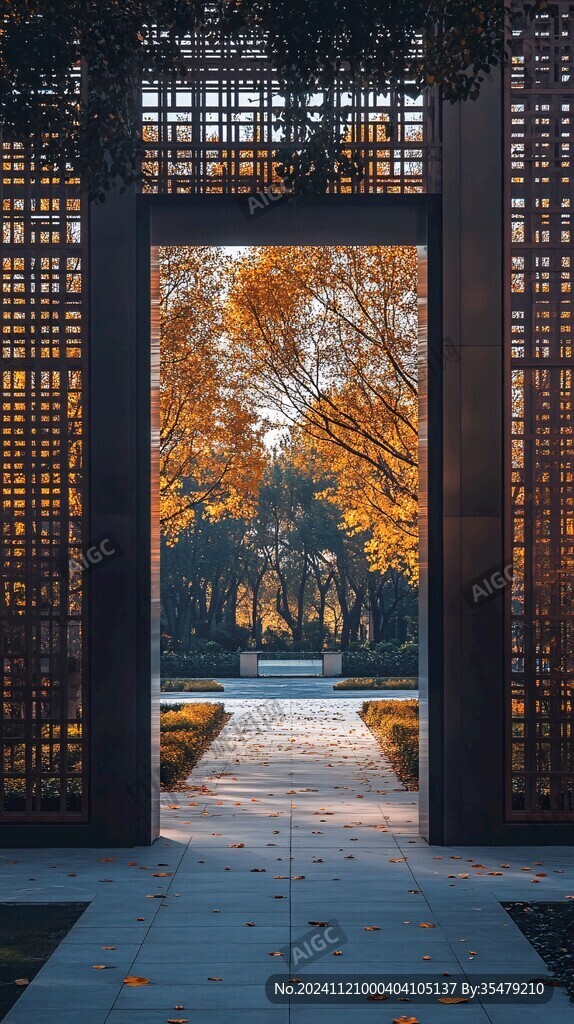 景墙门