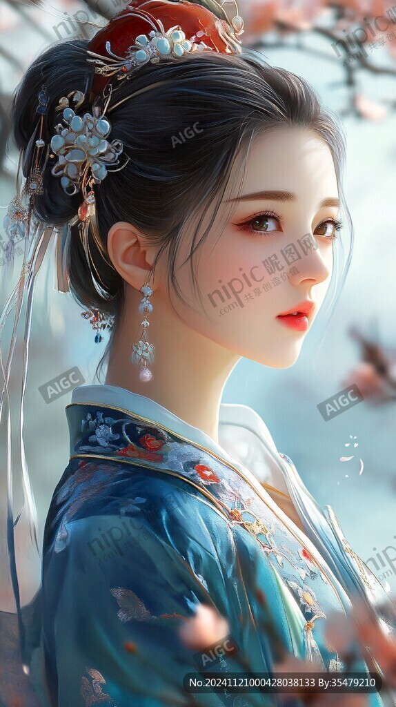 板绘人像