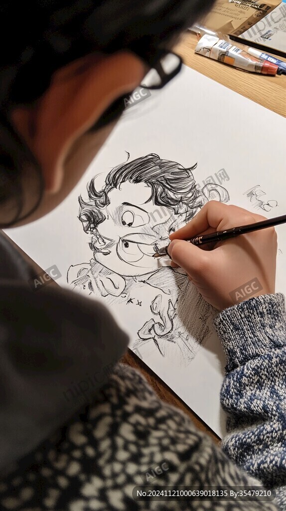 卡通画创作
