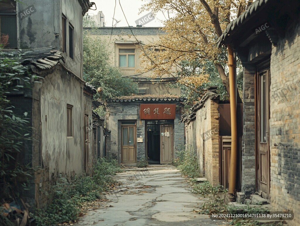 胡同秋色