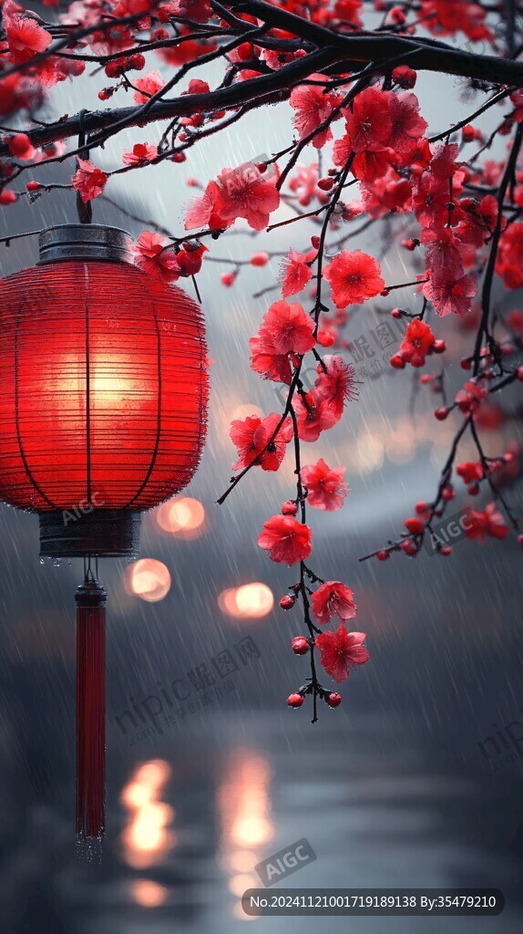 唯美红灯笼
