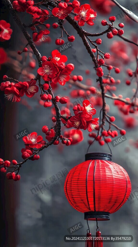 唯美红灯笼