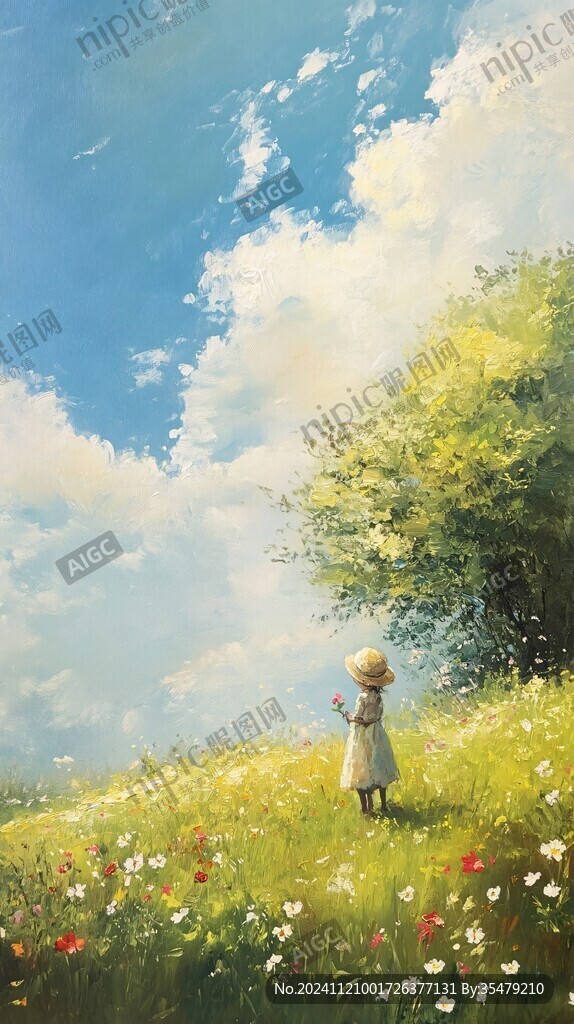梦幻儿童插画超治愈
