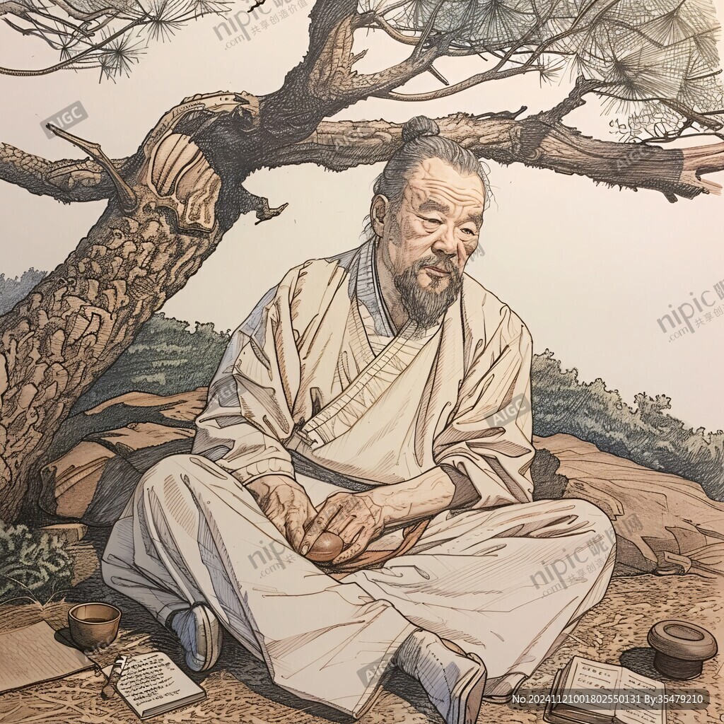 华佗采药图