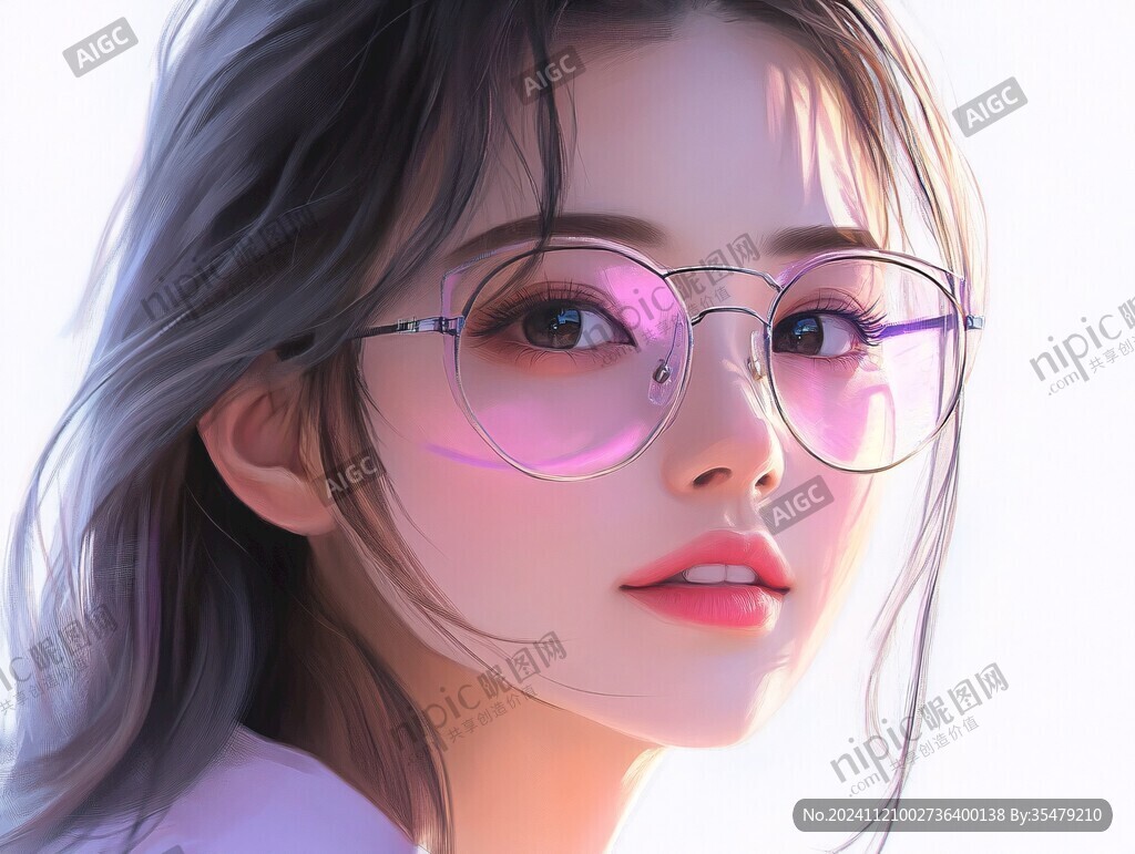 板绘人像