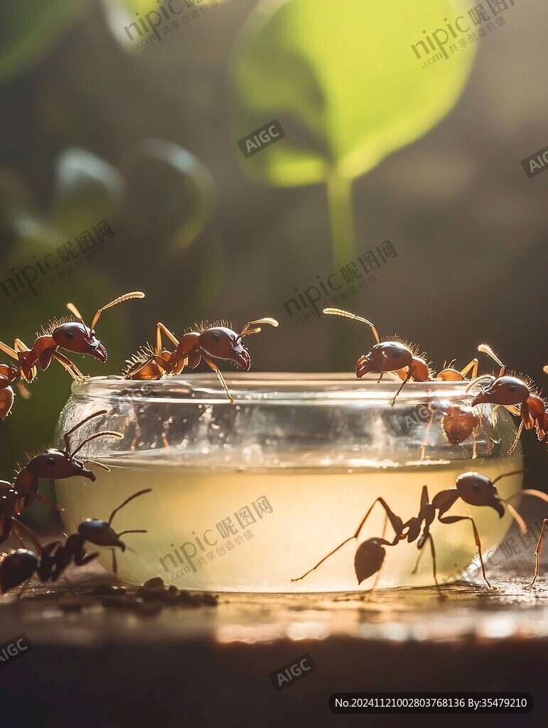一群一窝蚂蚁