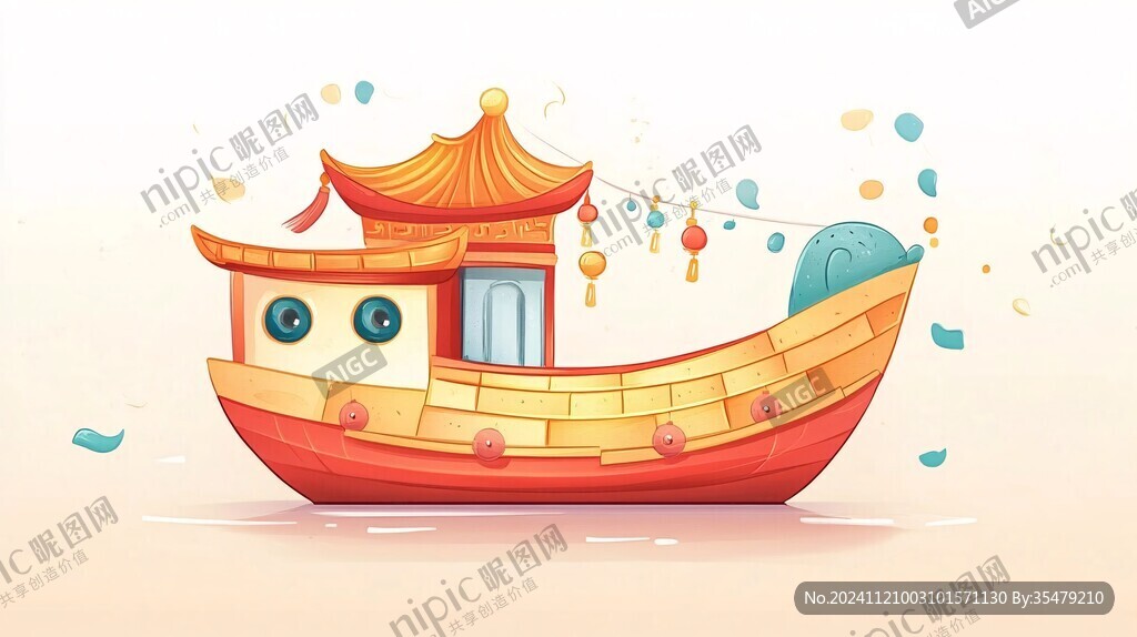 新春彩船