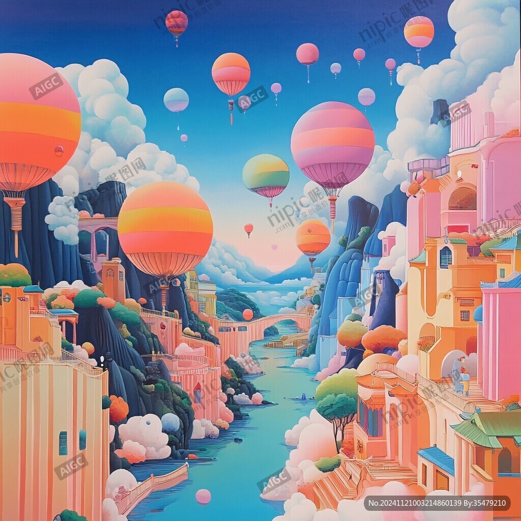 3d立体插画风格