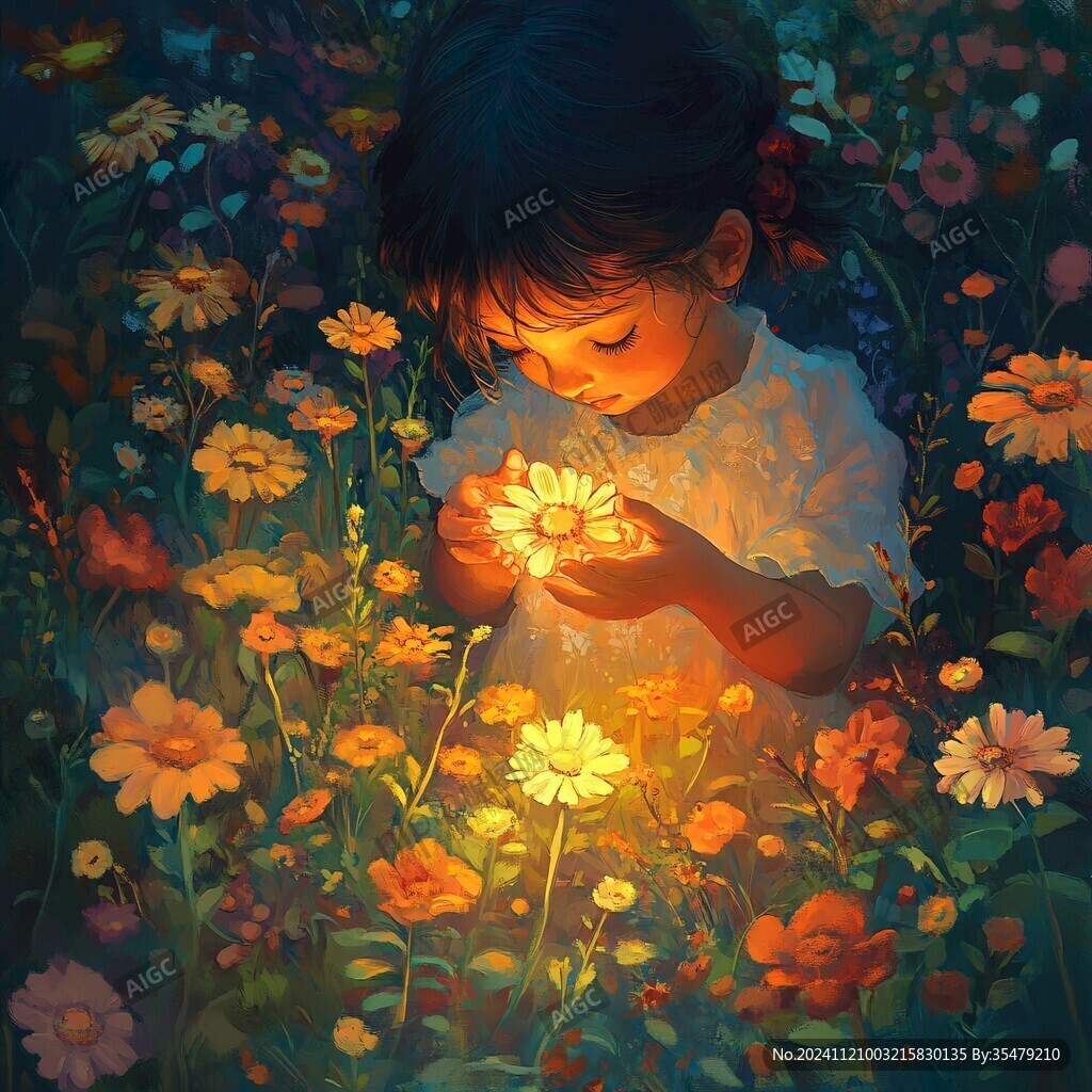 梦幻儿童插画超治愈