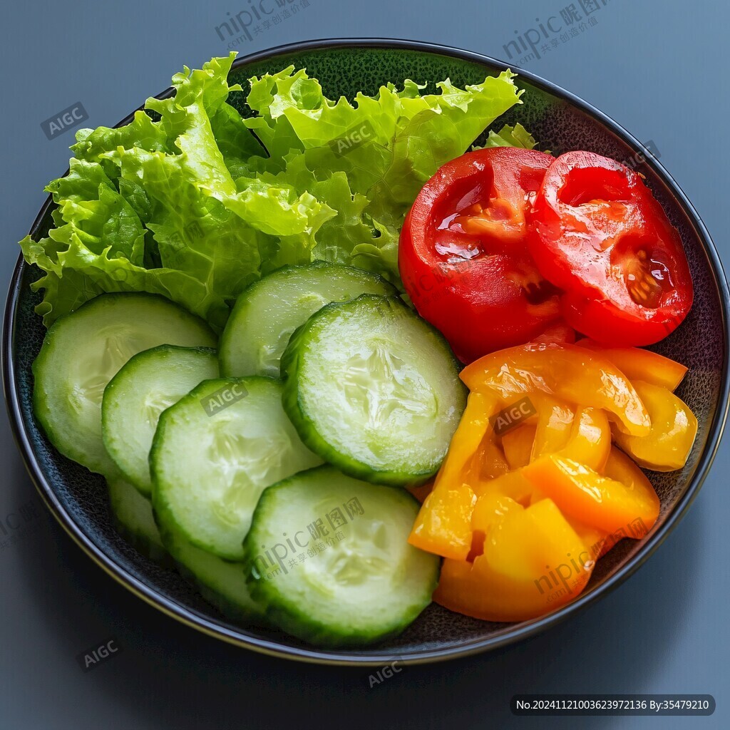 蔬菜水果餐盘