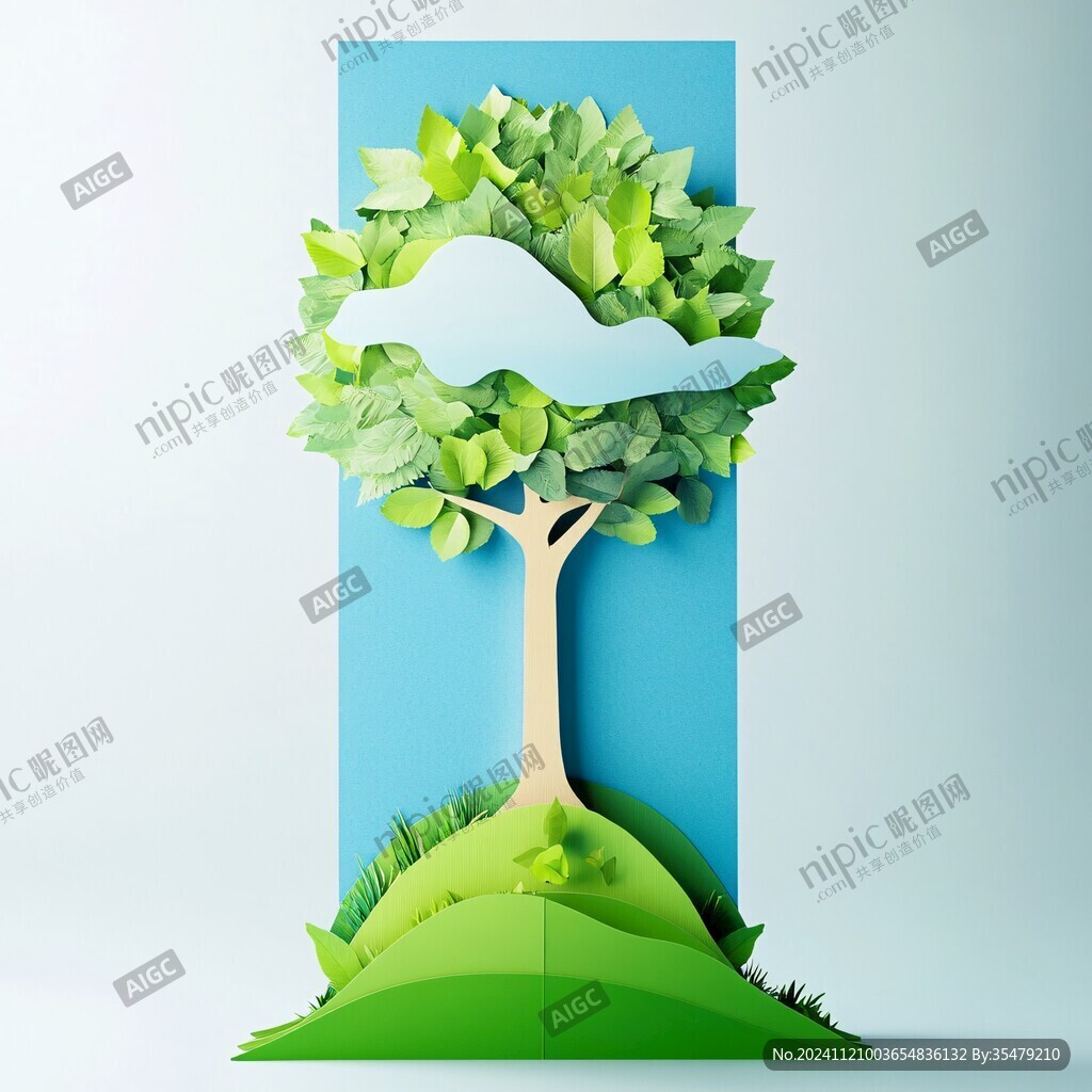 创意立体树