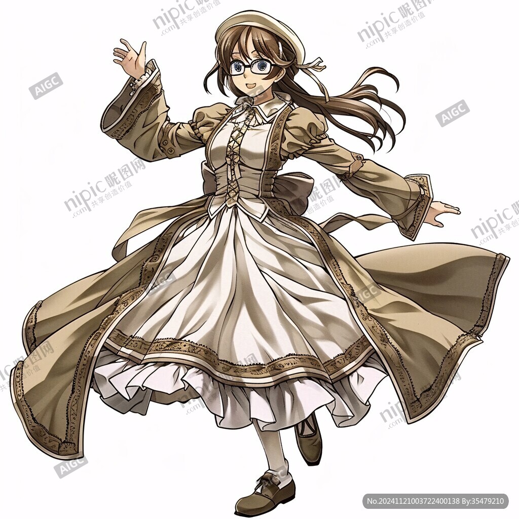 日系美少女立绘