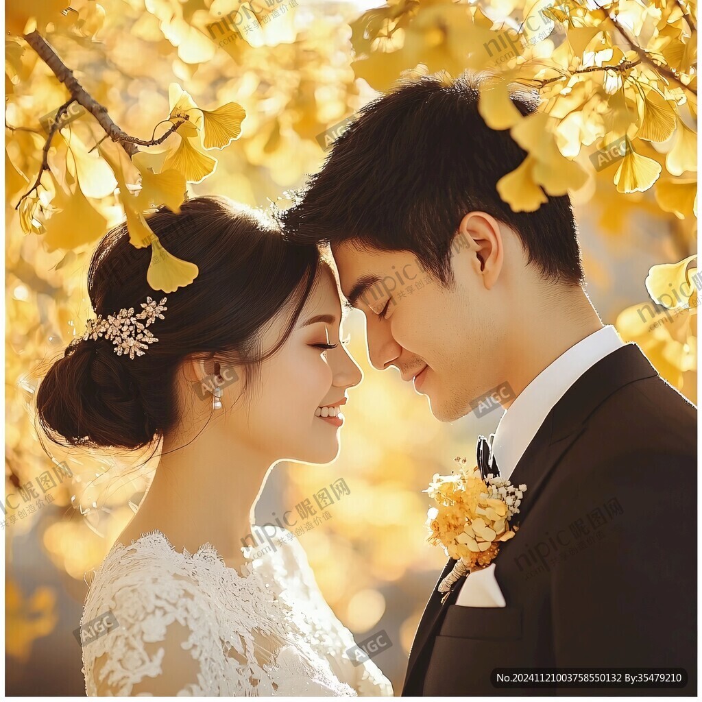 秋色系列浪漫婚礼