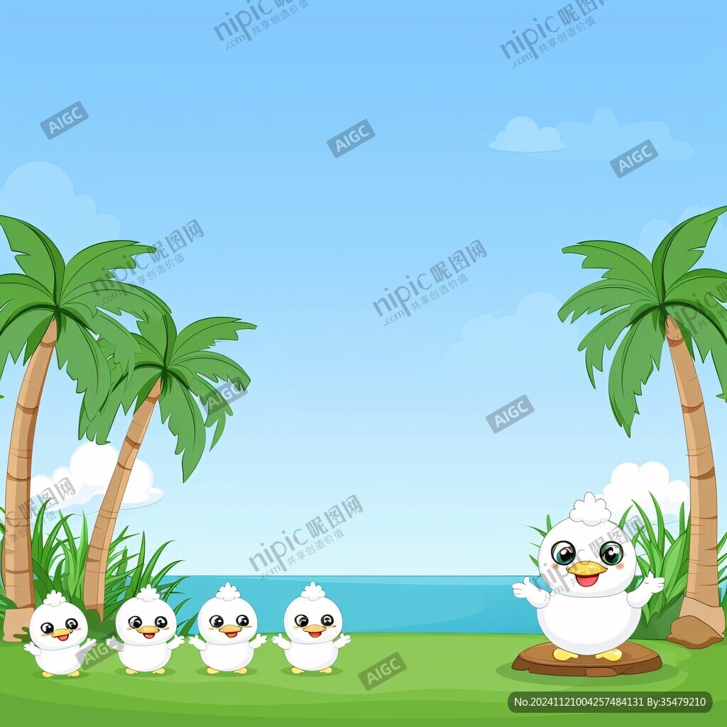 海岛吉祥物