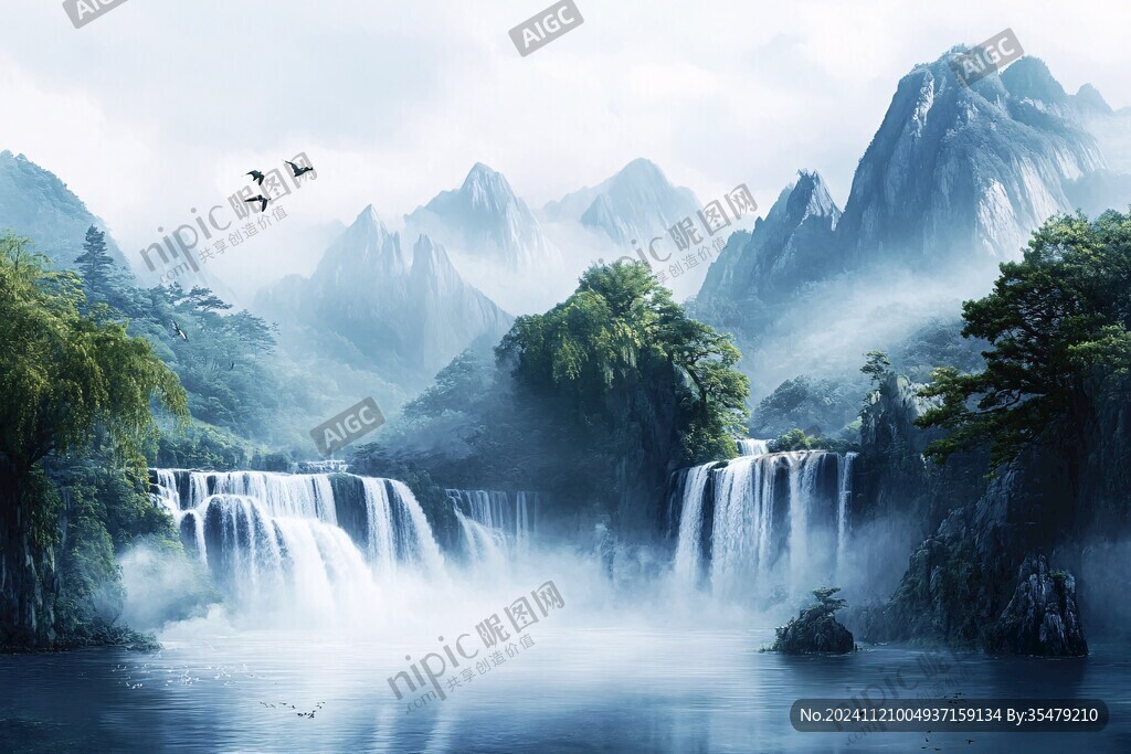 大气高清意境山水