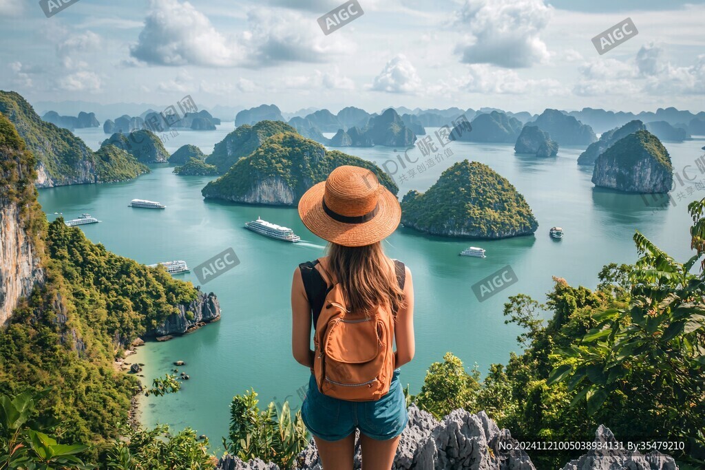 石灰岩越南旅游