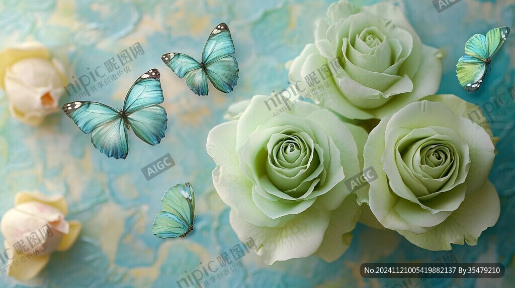 3d立体花壁纸