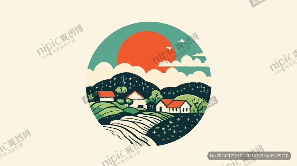 乡间logo设计