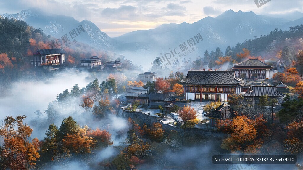 尼山圣境素材