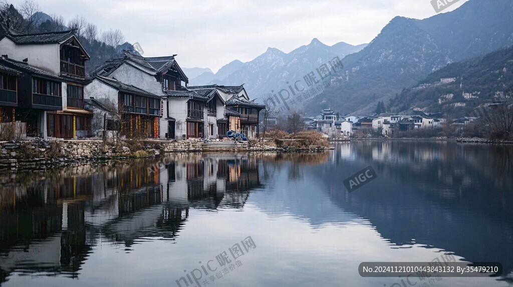 古北水镇冬天