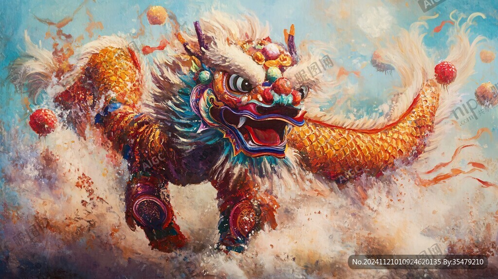 舞龙舞狮壁纸