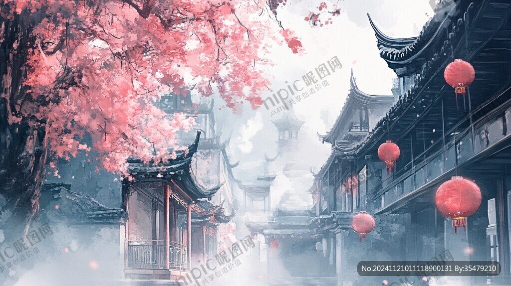 古风唯美场景