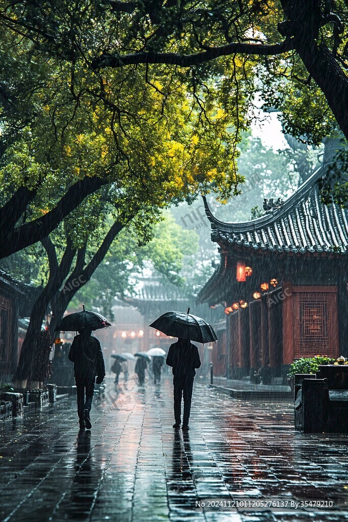 雨后神道