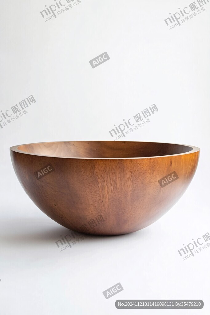 仿木纹碗