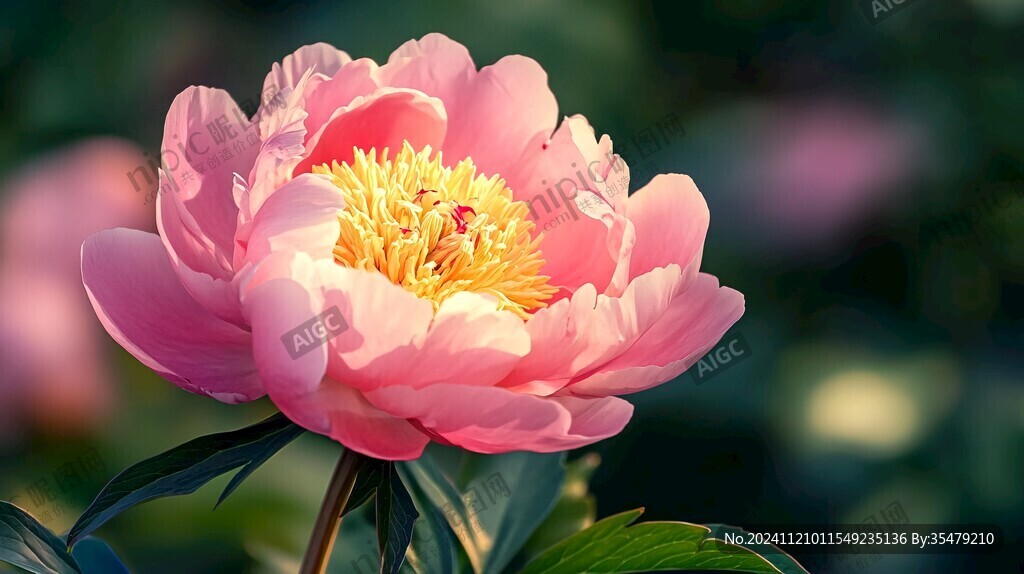 唯美芍药花