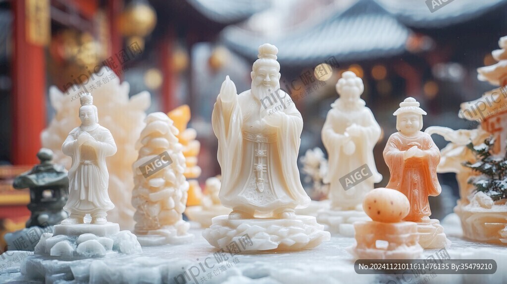 塑像素材
