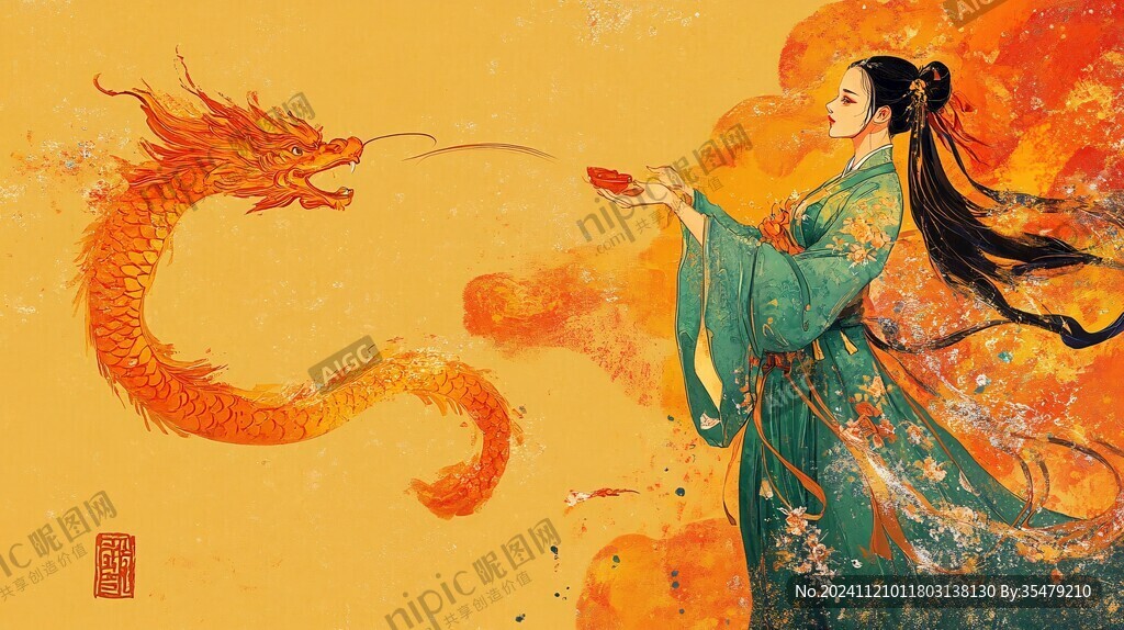 龙年系列插画