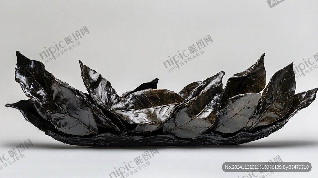 荷叶形锡果盘