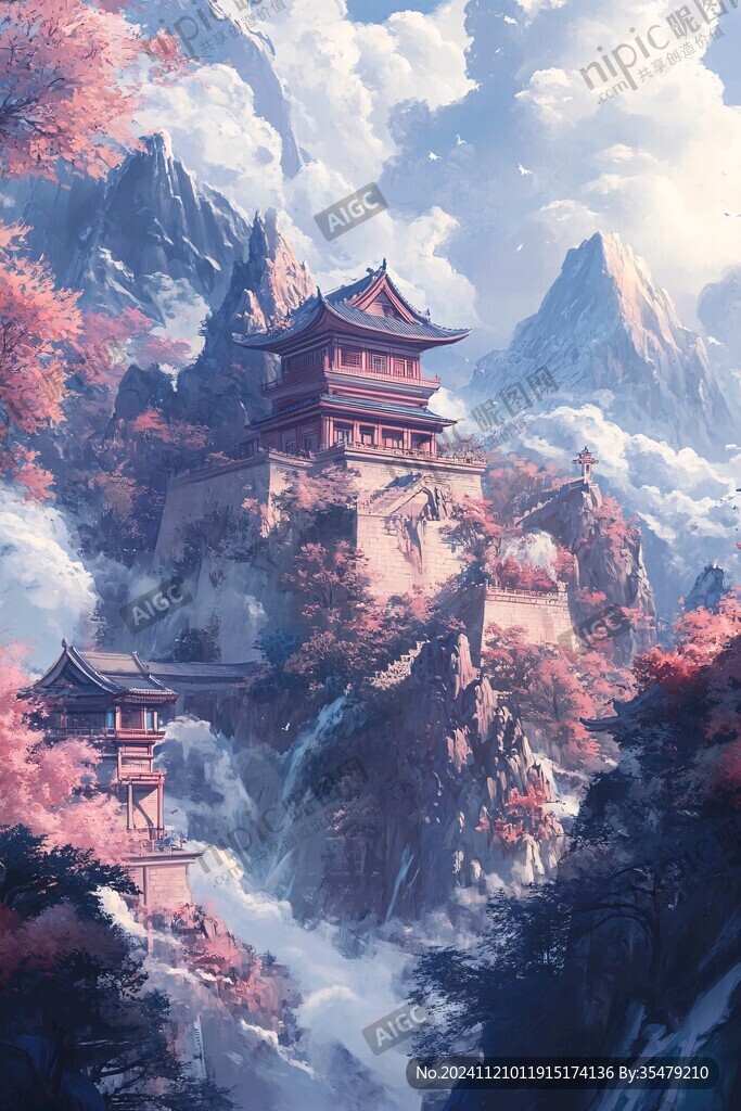 古风仙境天上宫阙