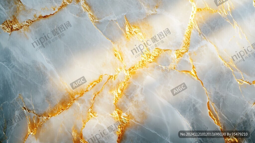 阳光下的冰面