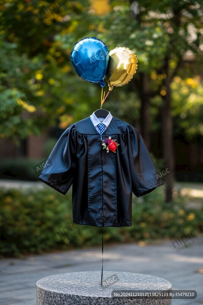学位服雕塑