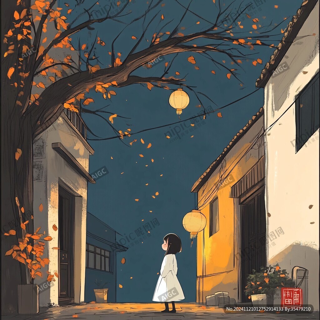 十二月份插画